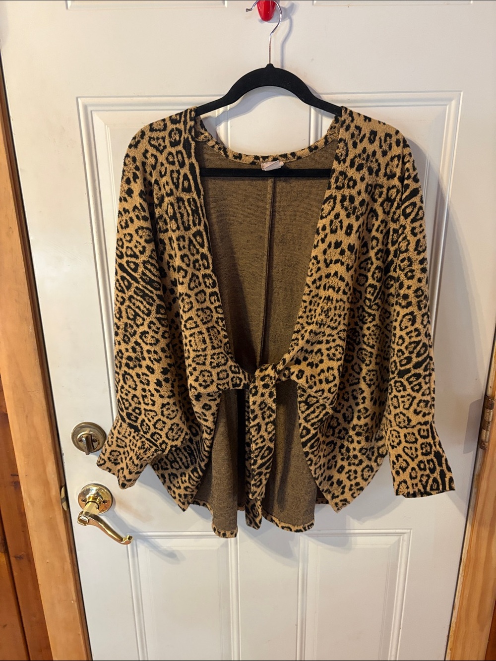Chico’s Size 2 Animal Print Ties in Front No Pockets